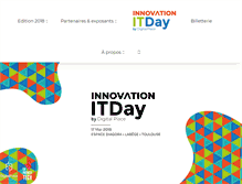 Tablet Screenshot of innovation-itday.com